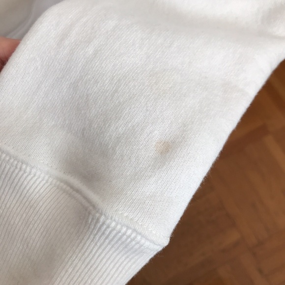 Champion white reverse weave hoodie - Picture 3 of 4